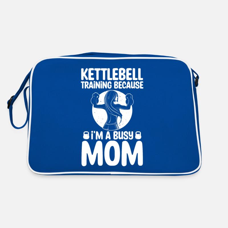 Kettlebell Mutter Workouts Für Mütter Geschenk Retro Tasche