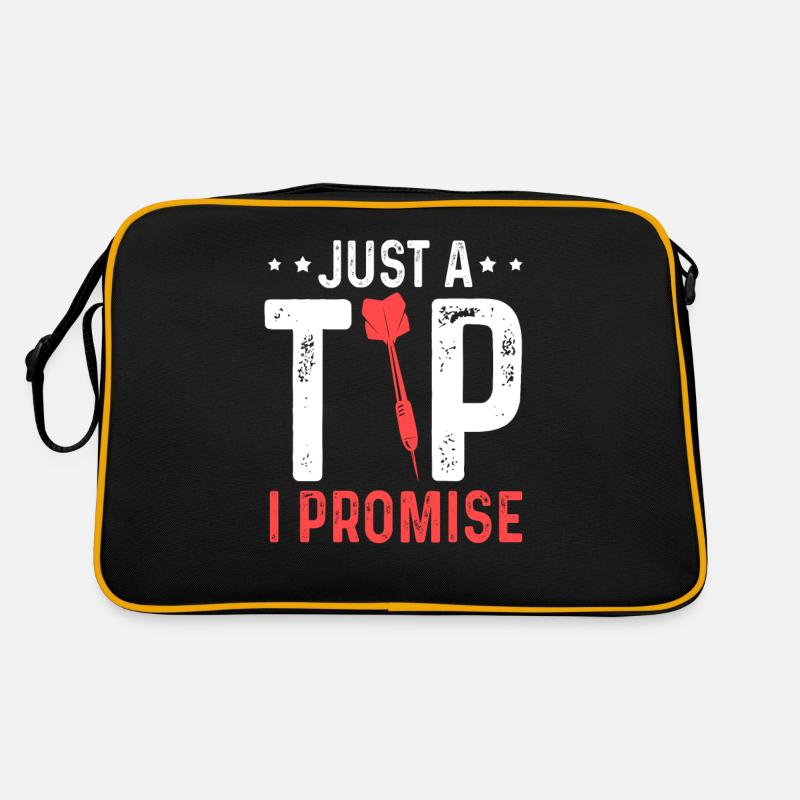 Juste un conseil que je promets à Darts Jersey Darts Team Sac Retro