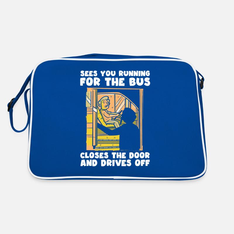 Bus driver funny bus saying for vans Retro Bag