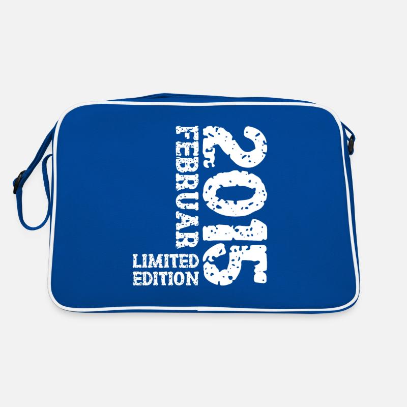 2015 Februar Limited Edition Geburtstag Geschenk Retro Tasche