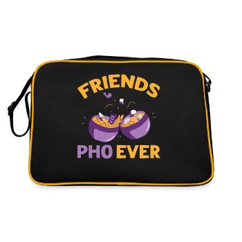 Friends Pho-Ever Friendship Pho Soups - Retro Bag - black/gold - Back