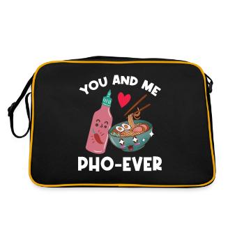 Pho-Ever Pho Pun Vietnamese Cuisine - Retro Bag - black/gold - Back