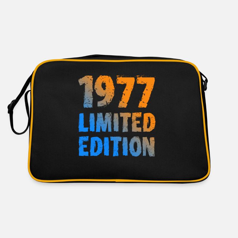 1977 Limited Edition Geburtstag Geschenk Frau Mann Retro Tasche