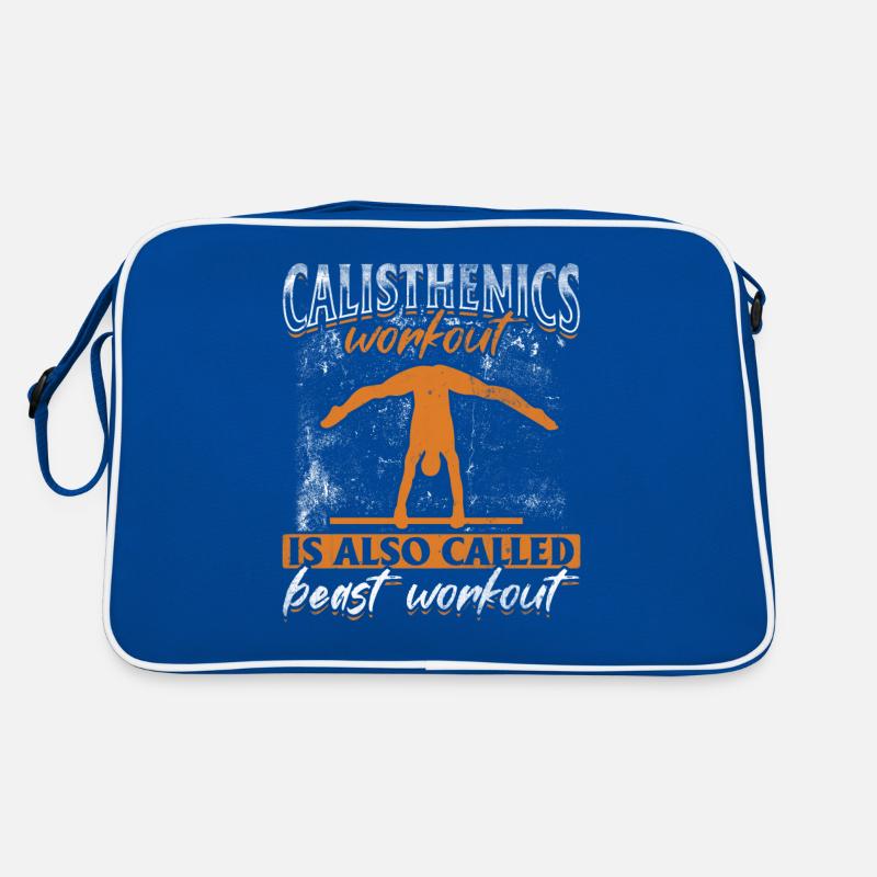 Calisthenics Workout Is Also Called Beast Workout Retro Tasche