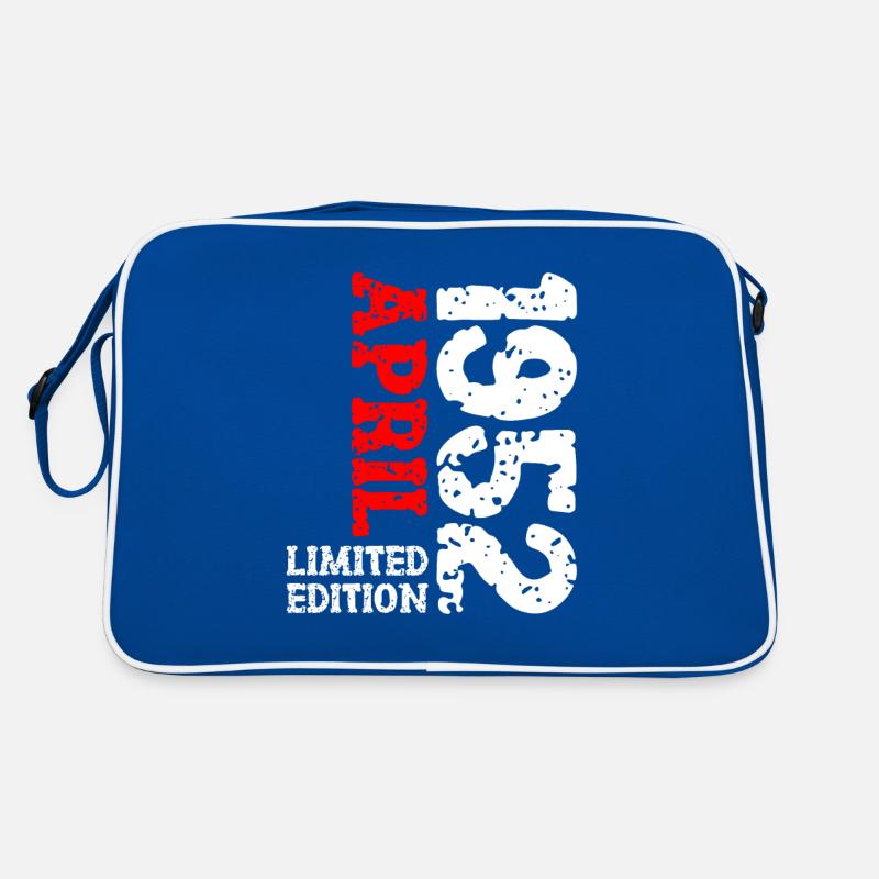 1952 April Limited Edition Geburtstag Geschenk Retro Tasche