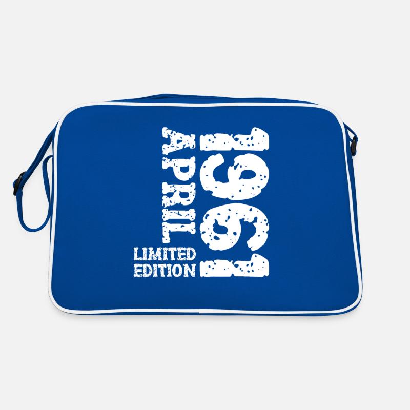 1961 April Limited Edition Geburtstag Geschenk Retro Tasche