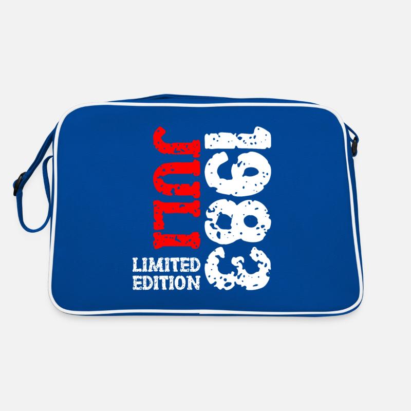 1983 Juli Limited Edition Geburtstag Geschenk Retro Tasche