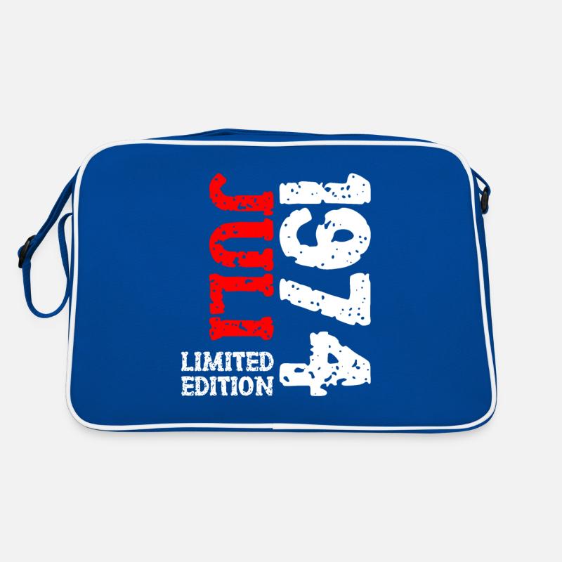 1974 Juli Limited Edition Geburtstag Geschenk Retro Tasche