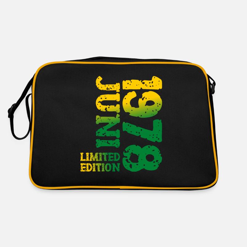 1978 Juni Limited Edition Geburtstag Geschenk Retro Tasche