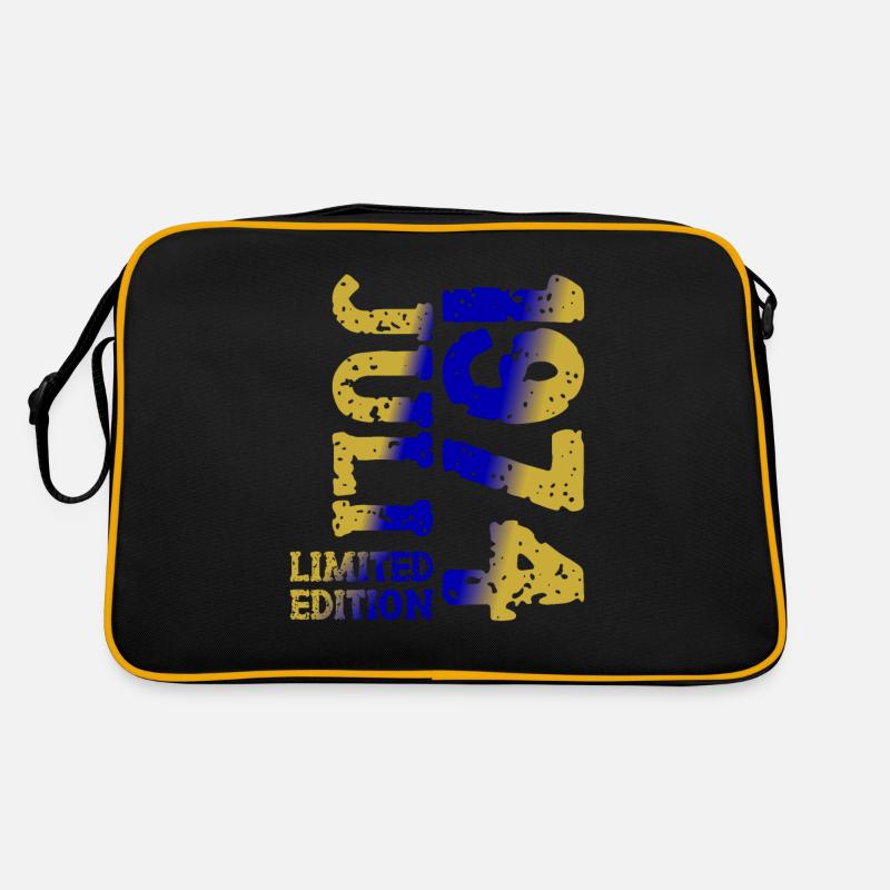 1974 Juli Limited Edition Geburtstag Geschenk Retro Tasche