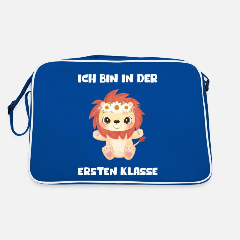 Mädchen Einschulung 2023 Schulbeginn Schulkind Retro Tasche