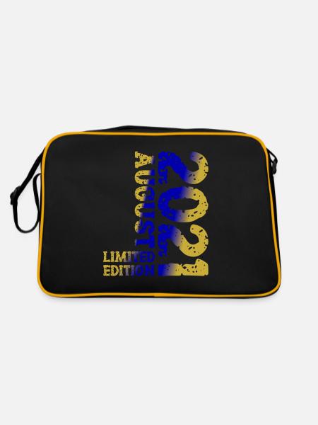2021 août édition limitée 2nd anniversaire tenue - Sac Retro - noir/or - Dos
