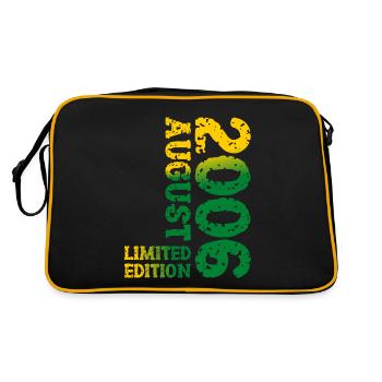 2006 August Limited Edition 17th Birthday Outfit - Retro Bag - black/gold - Back