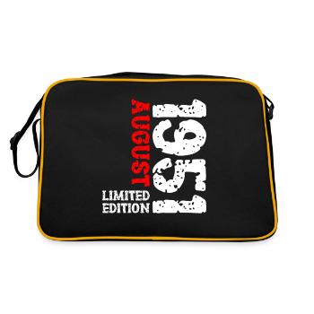 1951 Août Édition Limitée 72e Tenue d’anniversaire - Sac Retro - noir/or - Dos