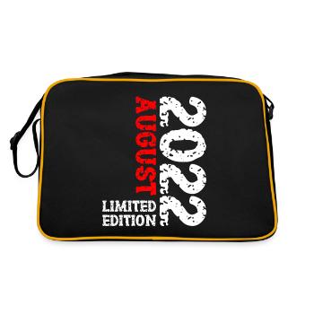2022 août édition limitée 1er anniversaire - Sac Retro - noir/or - Dos