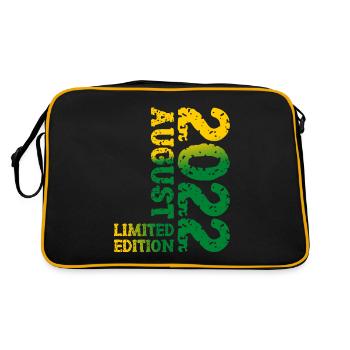 2022 août édition limitée 1er anniversaire - Sac Retro - noir/or - Dos