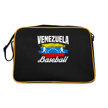 Championnat du Venezuela de baseball - Sac Retro - noir/or - Dos