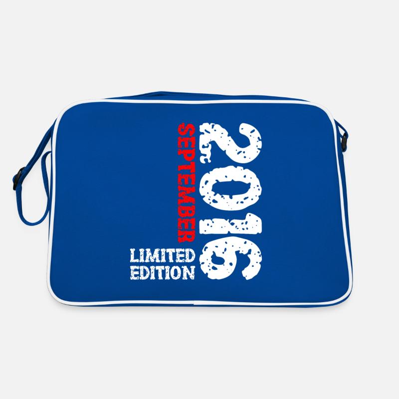 2016 September Limited Edition 7th Birthday Decoration Retro Bag