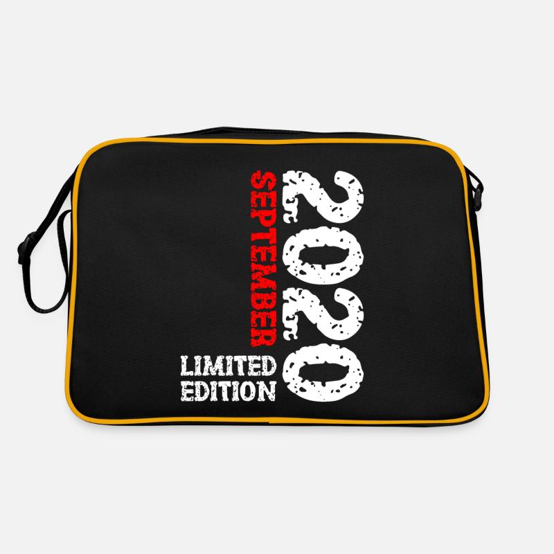 2020 Septembre Édition Limitée 3ème Décoration Anniversaire Sac Retro