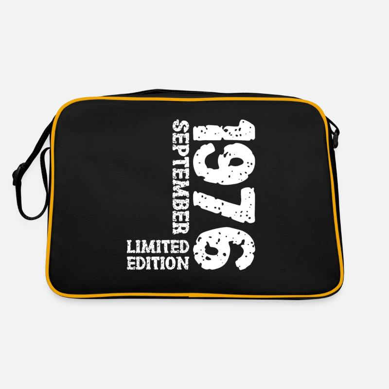 1976 September Limited Edition 47. Geburtstag Deko Retro Tasche