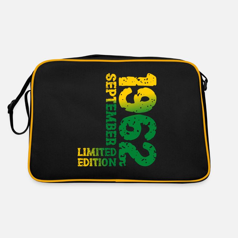 1962 September Limited Edition 61. Geburtstag Deko Retro Tasche