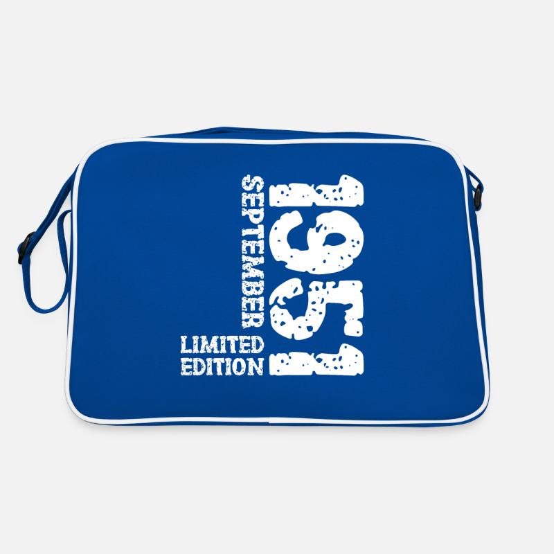 1951 September Limited Edition 72. Geburtstag Deko Retro Tasche
