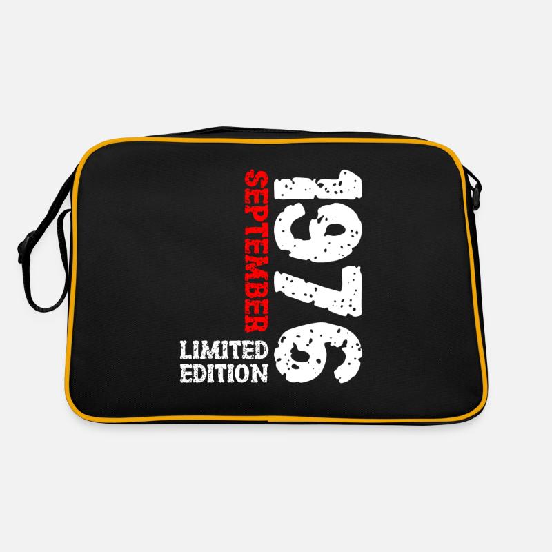 1976 September Limited Edition 47. Geburtstag Deko Retro Tasche