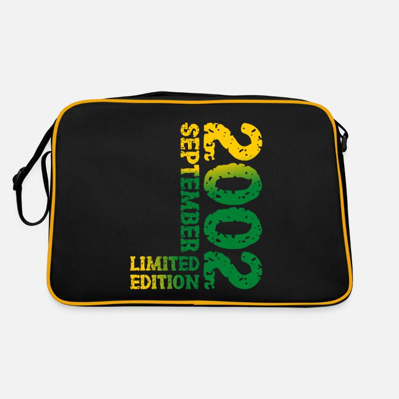 2002 Septembre Edition Limitée 21st Birthday Deco Sac Retro