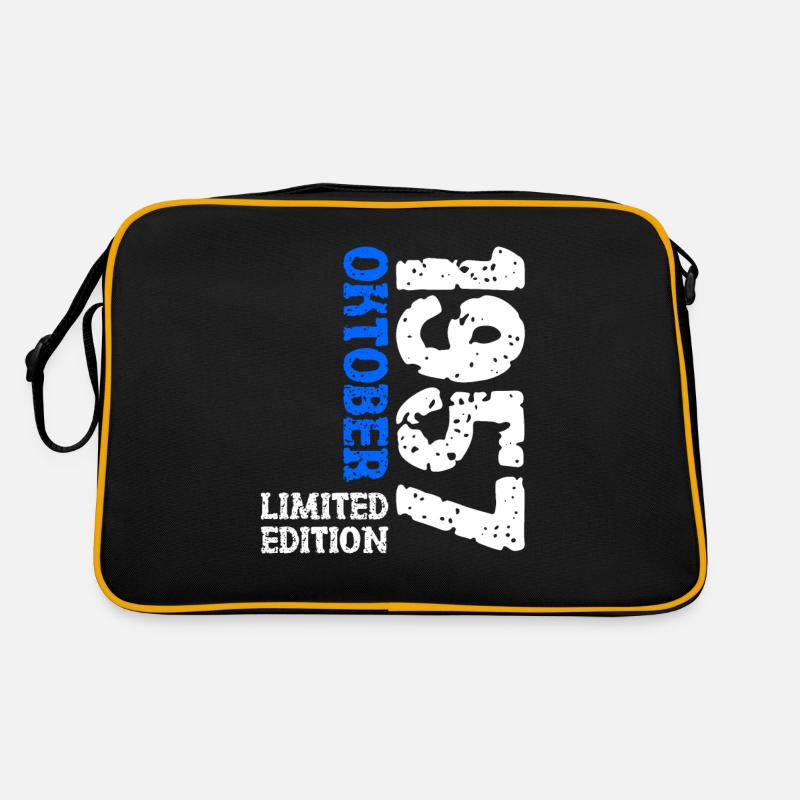 1957 Oktober Limited Edition 66. Geburtstag Deko Retro Tasche