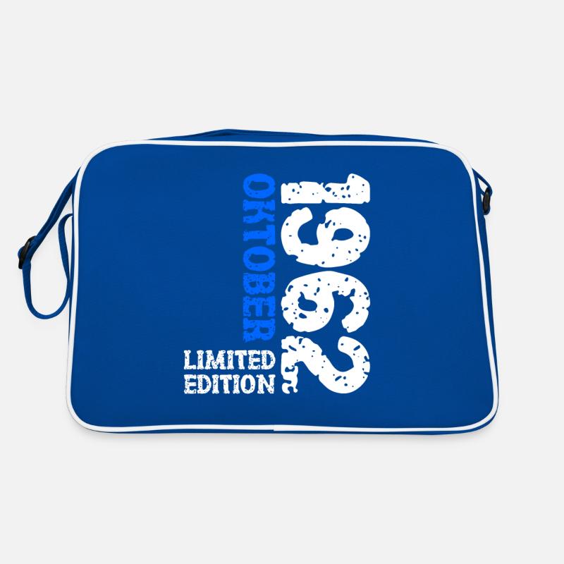 1962 Oktober Limited Edition 61. Geburtstag Deko Retro Tasche