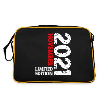 2021 November Limited Edition 2nd Birthday Deco - Retro Bag - black/gold - Back