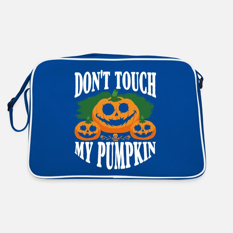 Don't Touch My Pumpkin Witching Hour Halloween Retro Bag