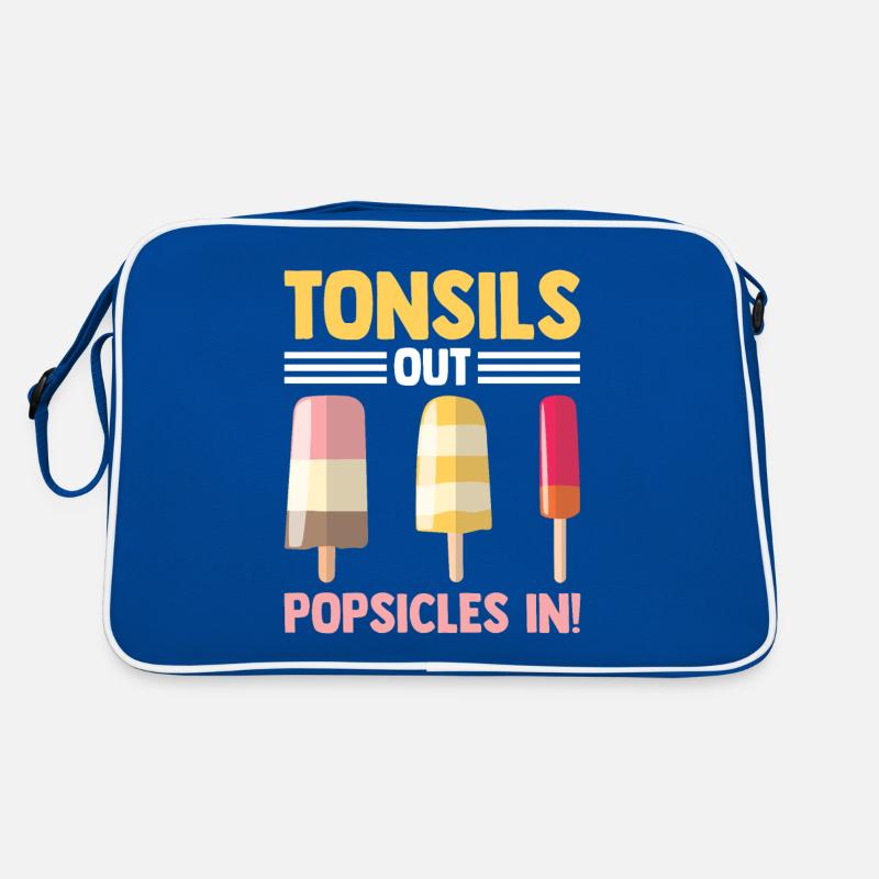 Tonsils Out Popsicles In Tonsillectomy Tonsils Retro Bag