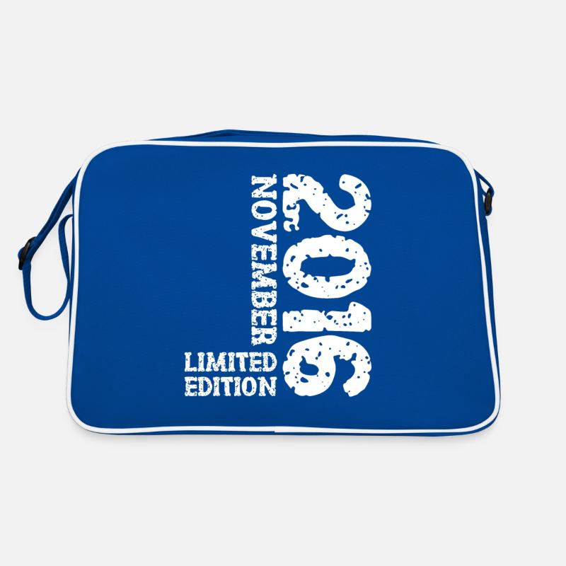 2016 November Limited Edition 7th Birthday Decoration Retro Bag