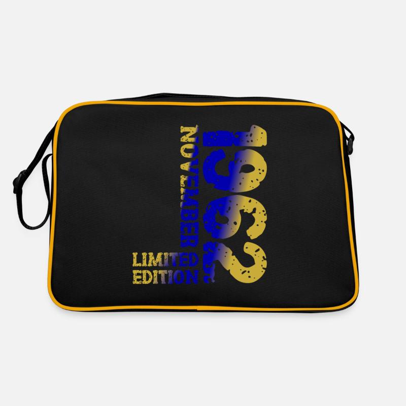 1962 November Limited Edition 61. Geburtstag Deko Retro Tasche