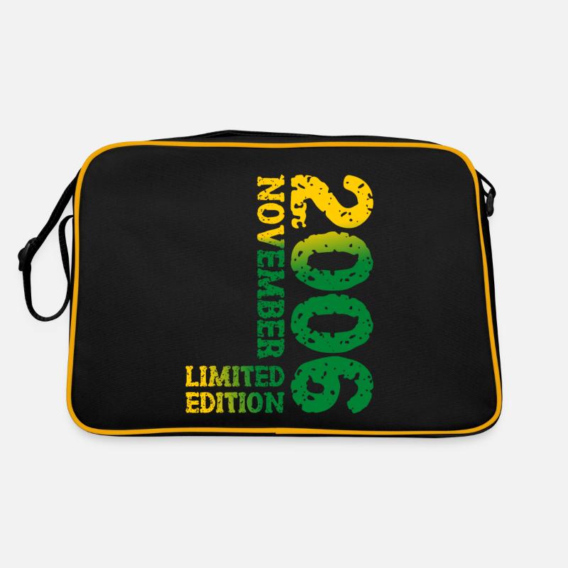 2006 November Limited Edition 17. Geburtstag Deko Retro Tasche