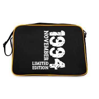 1994 November Limited Edition 29th Birthday Decoration - Retro Bag - black/gold - Back