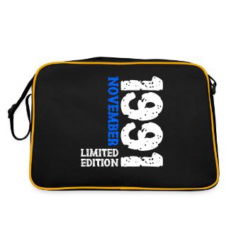 1991 Novembre Édition Limitée 32e Anniversaire Décoration - Sac Retro - noir/or - Dos