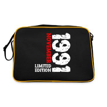 1991 novembre édition limitée 32e anniversaire décoration - Sac Retro - noir/or - Dos
