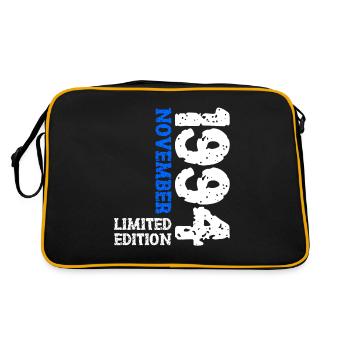 1994 November Limited Edition 29th Birthday Decoration - Retro Bag - black/gold - Back