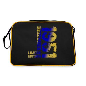 1951 décembre édition limitée 72e anniversaire décoration - Sac Retro - noir/or - Dos