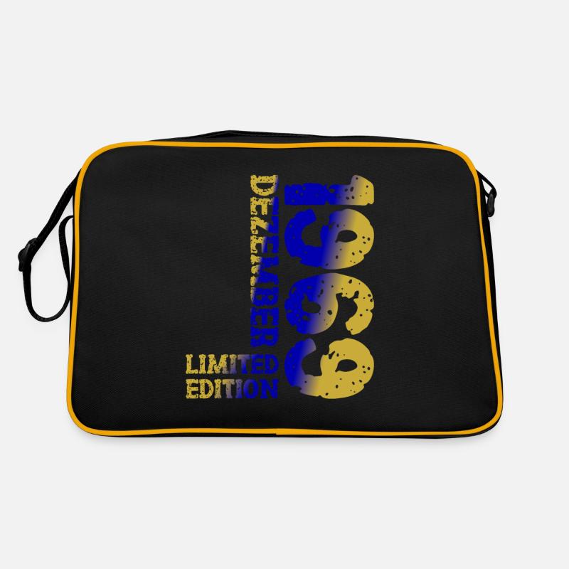 1969 December Limited Edition 54th Birthday Decoration Retro Bag