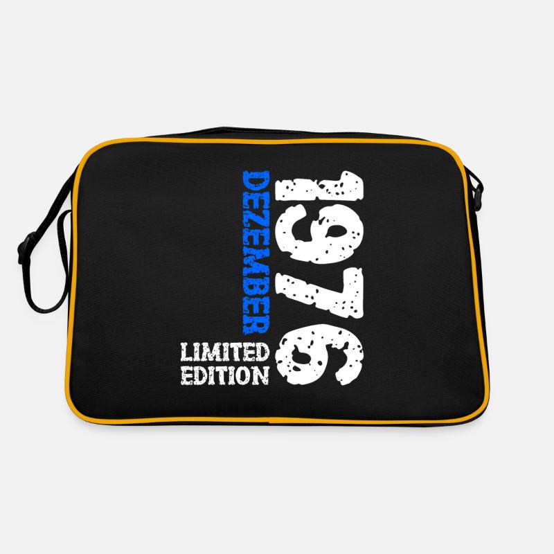 1976 Dezember Limited Edition 47. Geburtstag Deko Retro Tasche