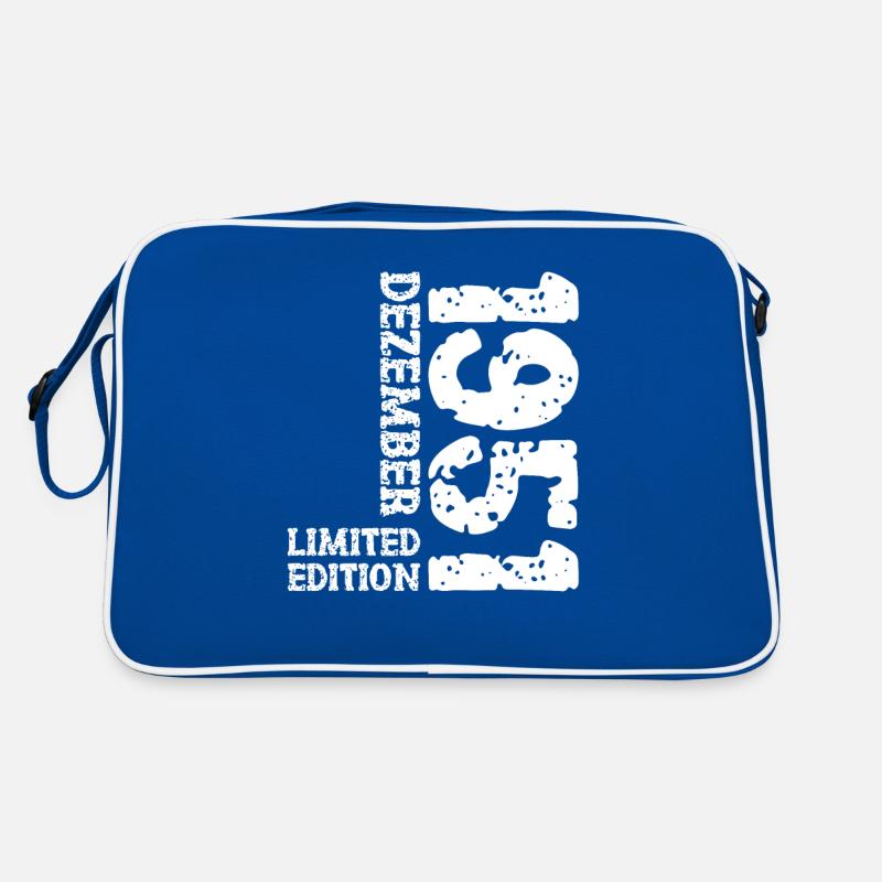 1951 Dezember Limited Edition 72. Geburtstag Deko Retro Tasche