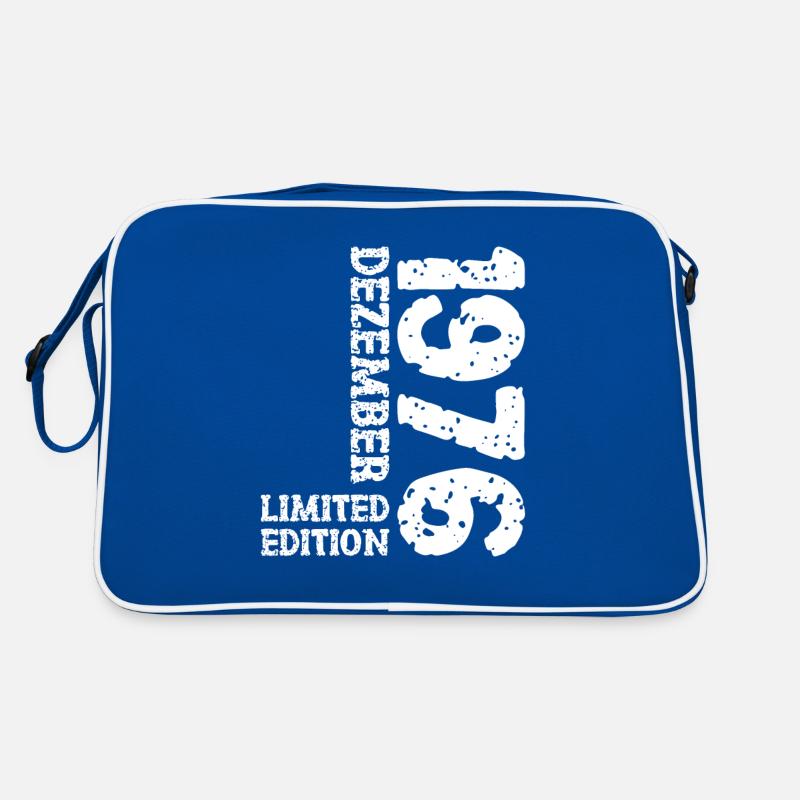 1976 Dezember Limited Edition 47. Geburtstag Deko Retro Tasche