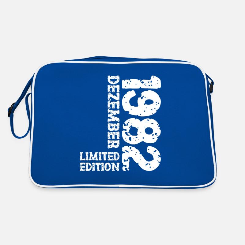 1982 Dezember Limited Edition 41. Geburtstag Deko Retro Tasche