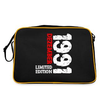1991 décembre édition limitée 32e anniversaire décoration - Sac Retro - noir/or - Dos