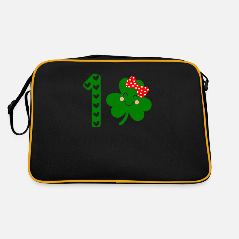 St Patricks Day Accessories Ireland Shamrock Decoration Retro Bag