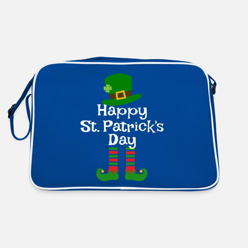 Accessoires de la Saint-Patrick Irlande Shamrock décoration Sac Retro