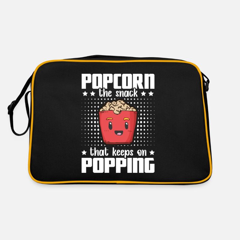 Popcorn Snack Popping Sac Retro